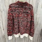 Philosophy Red Chunky Knit Turtleneck Sweater Women’s Size Large Photo 4