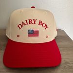 Dairy Boy American Trucker Hat Red Photo 3