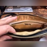Henri Bendel ‎ Vintage Black Leather Purse OS Photo 8