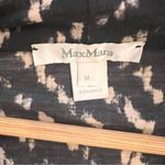 Max Mara  Black and White Patterned Blouse Photo 9