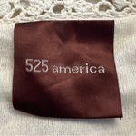 525 America Womens Cream Crochet Blazer Size S Boho Coastal Grandma Festival Photo 8