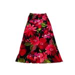 Myo Vintage 90s Maxi Skirt Liquid Knit Glitter Floral WhimsiGoth Grunge Size L Black Size L Photo 5