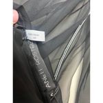 NWT Anett Rostel Berlin Black Silk Sheer Midi Dress Sz. 40 (US 12) Photo 5