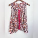 POL  floral lace top sleeveless lightweight flowy oversized gypsy S Photo 1
