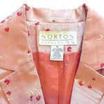 Alice + Olivia Pink Floral Lightweight Summer/Spring Blazer Jacket Boho Cottagecore Style Photo 11