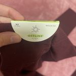 Aerie  burgundy leggings Photo 2