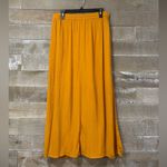 Garnet Hill Solaris embroidered crepe maxi skirt size S Photo 2