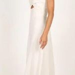 Petal and Pup Rosetta White Strapless Cut Out Midi Dress 16 Photo 7