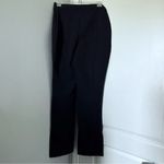 Missguided  Split Hem straight Leg Trousers Black Size 4 Side Zipper high waist Photo 3