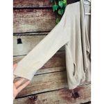 Barefoot Dreams  CozyChic Ultra Light Hi Lo Cardigan Shawl Pointelle Sweater L/XL Photo 5