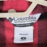 Columbia  Jacket Womens M Benton Springs Full-Zip Fleece Red Black Lumberjack Photo 4