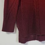American Eagle Lightweight Knit Ombre Sweater Red Size S NWT Photo 10