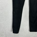 Paige Jeans women 24 black skinny zipper accent indio zip stretch moto biker y2k Photo 4