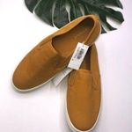 Old Navy Slip On Canvas Mustard Sneakers Photo 5