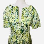 Max Mara Intend Pianoforte di  Green Floral Dress - Italian Made, Sz 8 Photo 5