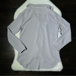 Aritzia Babaton  Rena Gray Matte Satin Blouse Photo 4