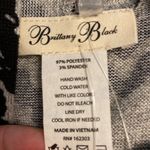 Brittany Black Long Cardigan size L length 39” bust 40” brand new black/silver Size L Photo 10