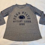 Penn State University Nittany Lions Raglan Shirt Gray Size Junior Small Photo 0