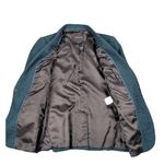 Banana Republic  Blazer Women Blue Wool Blend Twill Suit Jacket Size 8 Photo 2