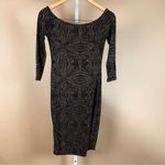 Iris Medium Sequin Bodycon Gold/Brown/Black Mini Dress Formal Sweetheart Photo 1