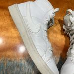 Nike  Court Royale 2 Mid Triple White lace up sneakers size 8.5 Photo 6