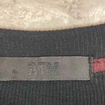 ATM Anthony Thomas Henley Long Sleeve Dress Red Photo 4