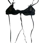 Body Rage Gothic Open Cup Lace Bralette Photo 0