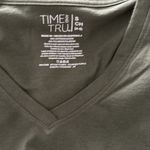 Source Unknown "Golf" Olive Graphic V-Neck T-Shirt Sz SM Photo 4