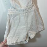 Mustard Seed  Women’s Open Back Denim Romper Cream Small NWT Photo 4