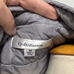 Croft & Barrow  Women's Light Gray Quilted Vest Photo 1