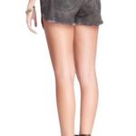 Free People Distressed Lace Trimmed Jean Grey Shorts size 27 Photo 1