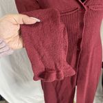 Max edition Vintage Sz Small Cranberry Duster Cardigan W Buttons Photo 4