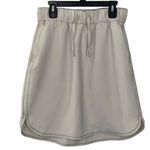 Lululemon  On The Fly Skirt Woven Wrinkle Free Unlined‎ Silverstone Grey Size 6 Photo 3