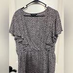 Davi & Dani  Floral Black Dress Size 2XL Photo 1