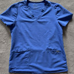 FIGS  Women's Technical Collection Catarina Pocket Scrub Top Blue Size‎ Small Photo 0