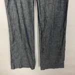 Banana Republic  Womens Pants 8 Jackson Fit Linen Cotton Wide Leg Coastal Preppy Photo 3