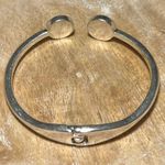 Lucky Brand  Pearl Open Cuff Hinge Bracelet Photo 9