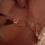 L'Agence  Janelle Raw Cropped Blush Pink Denim Jacket size small Photo 6