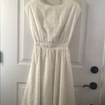J.O.A. NWT WHITE SELF PRINT SHEATH DRESS. XS Photo 1