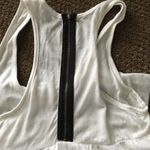 Splendid White Ruffle Tank Top Photo 3