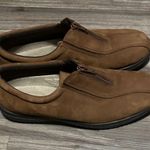 Easy Spirit  Brown Zip-Up Flats Photo 5