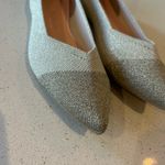 Rothy's  The Point Diamond Metallic Ballet Flats US Size 12.5 Women New Photo 2