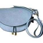 Falls Creek Blue Faux Leather Small Flap Crossbody Purse, New with Tag Photo 0