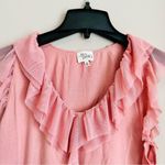 Ava James  Mesh Detail Knit Tank Top NWT - Size M Photo 3