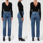 AGOLDE 90s Pinch Waist High Rise Straight Jeans In Range Wash Size 24 Denim Photo 10