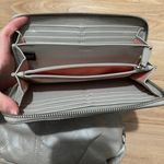 Coach medium hobo style bag gray leather with matching wallet Photo 1