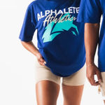 Alphalete Blue T-shirt Photo 0