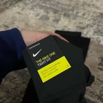 Nike NWT Black One Mid Rise Leggings Size Medium Photo 3