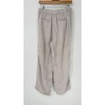 Jones New York  & Co Women’s Light‎ Gray 100% LINEN Pants Size Large Lagenlook Photo 1