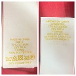 Kate Spade Dress Fit Flare Round Neck Cherry Red Cotton Silk Women’s Size 10 Photo 9